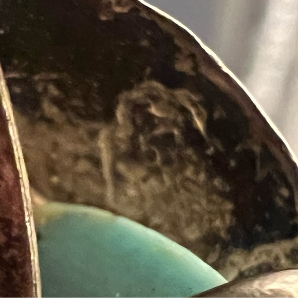 🚫SOLD🚫 Vintage Native American Silver & Turquoise Ring - Picture 5 of 5